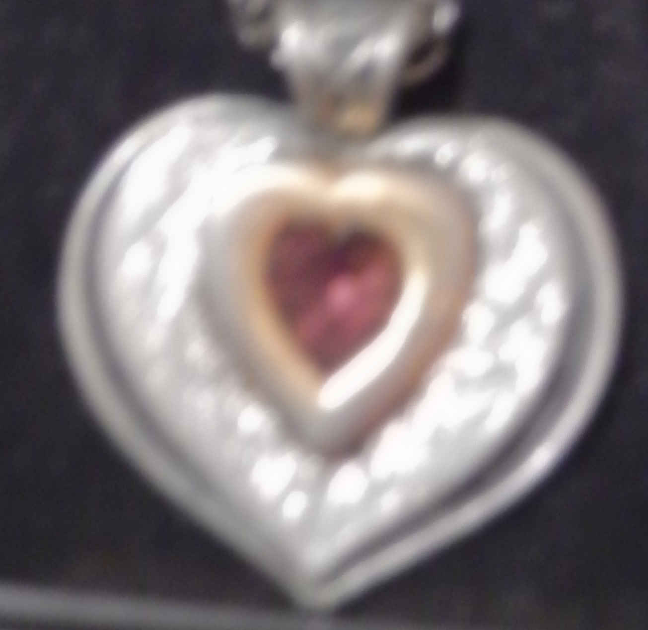 Freyas heart necklace