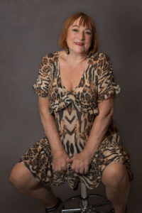 Ally Thomas leopard dress